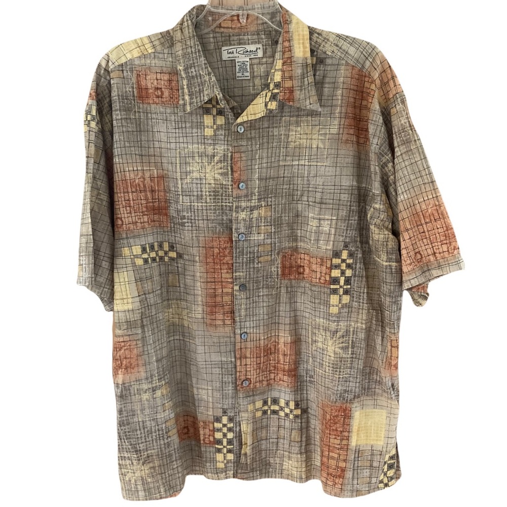 Tori Richard Hawaiian Print Shirt size XL